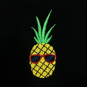 Pollogie™ Pineapple Embroidered T-Shirt